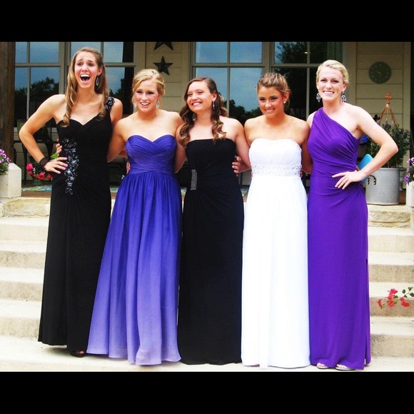 Purple ombré banquet/prom dress - Picture 2 of 5